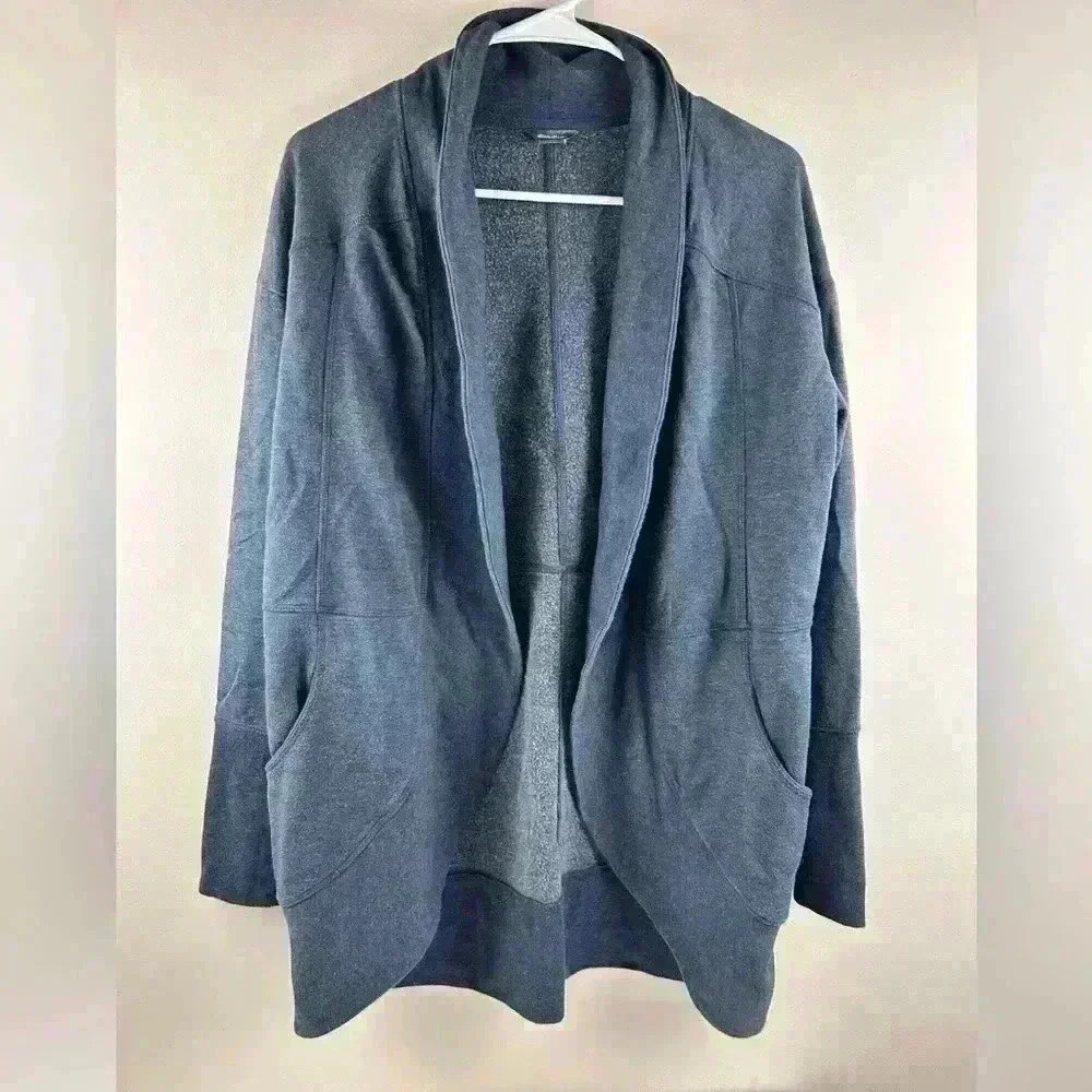 Eddie Bauer Open Front Cardigan Size M Athletic Casual‎